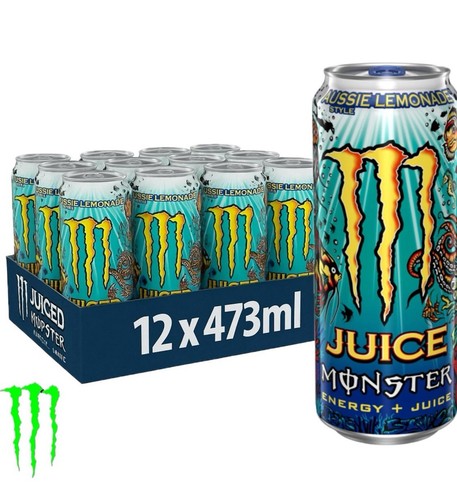Monster aussie lemonade - aussie, energy